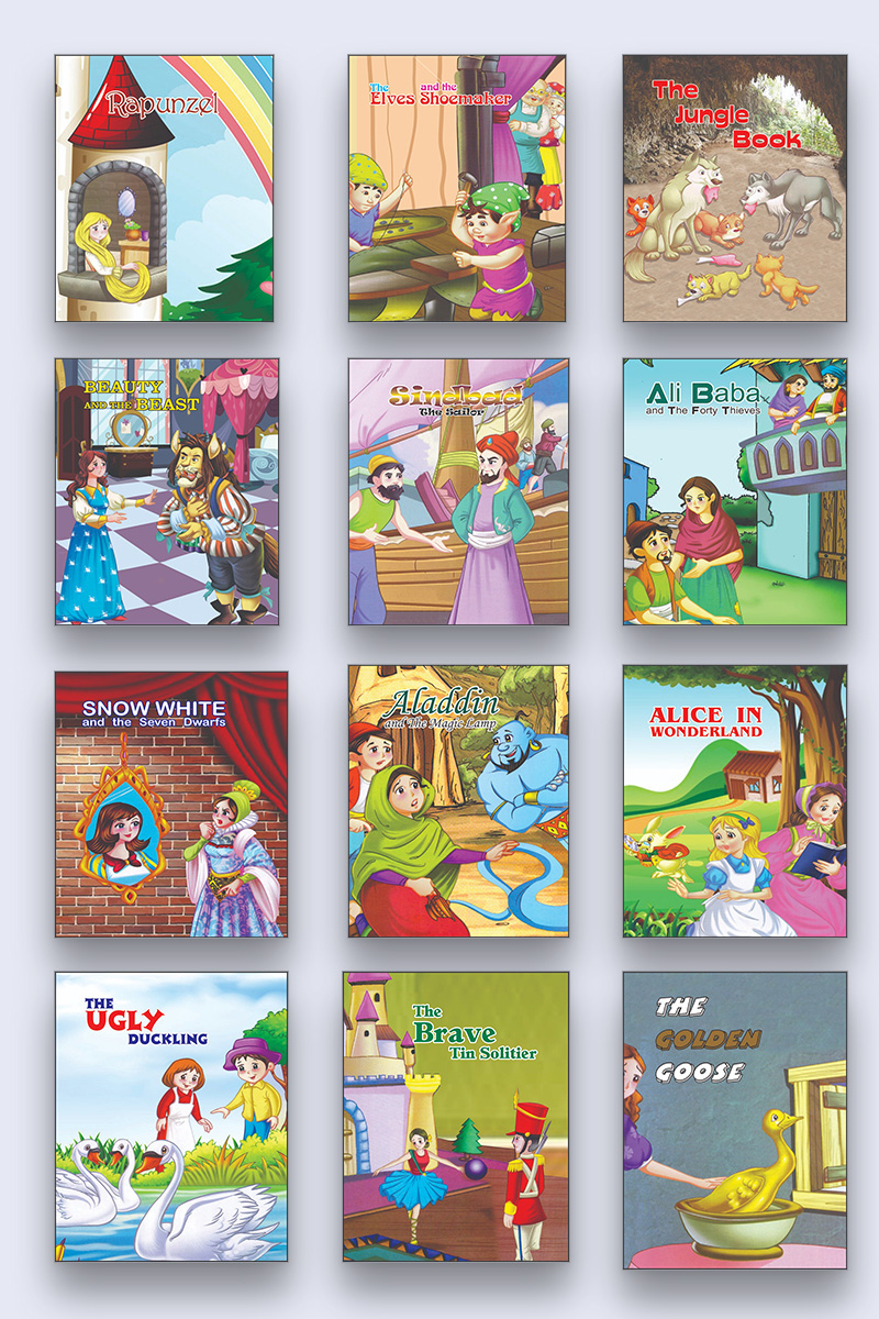 12 Bilingual Stories Set For Kids – Onlineurdubazar.PK